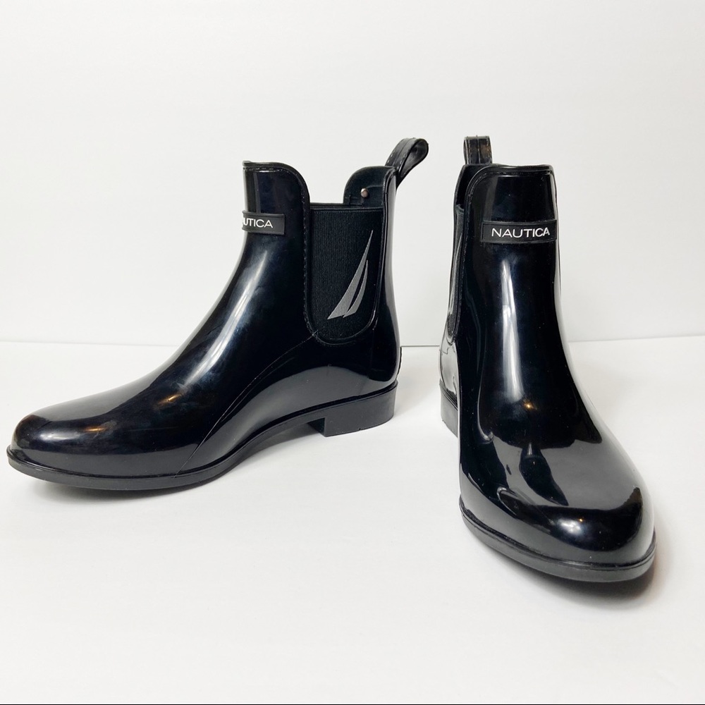 Nautica ankle rain boots